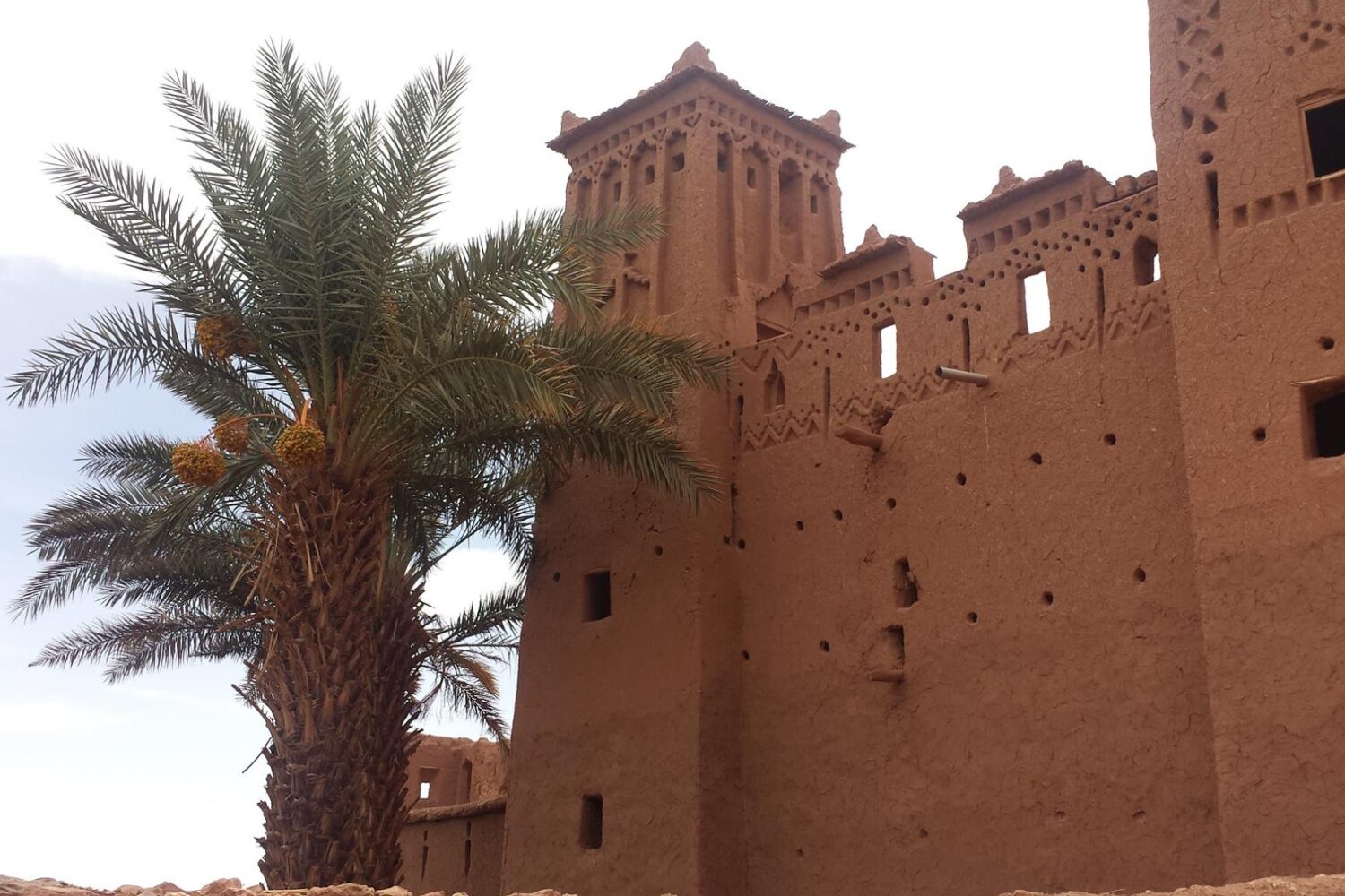 Historic kasbah near Ouarzazate, visited on the Marrakech to Merzouga 3-Day Sahara Desert Tour