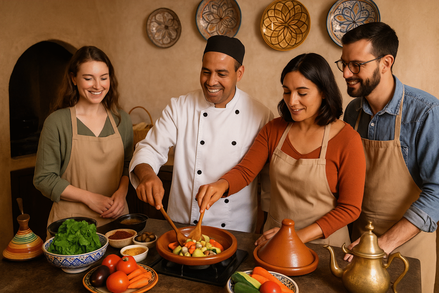 Moroccan Cooking Class Marrakech Moroccan cooking class in Marrakech with local chef
