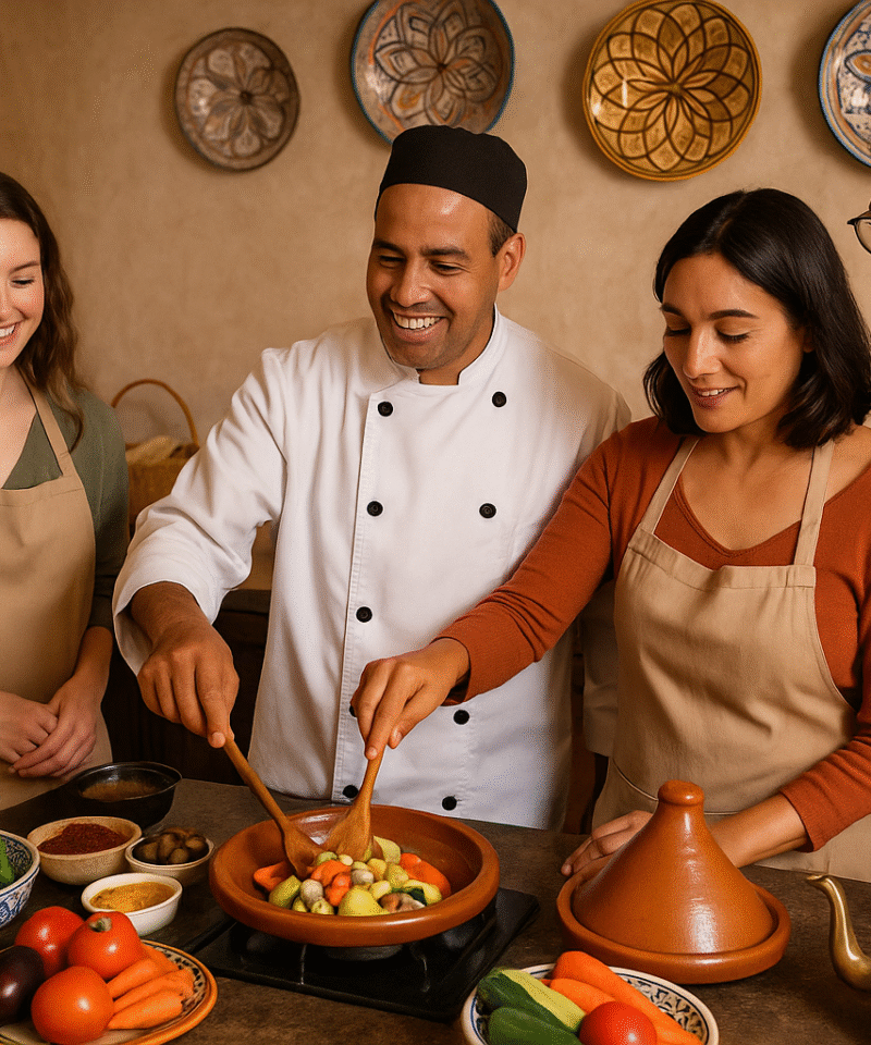 Moroccan cooking class in Marrakech with local chef