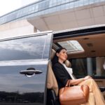 Private airport transfer passenger entering luxury car in Casablanca
