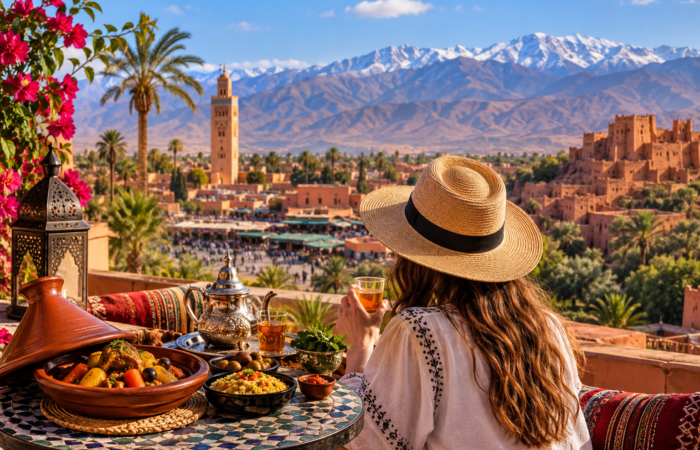 Best time to go to Morocco with Marrakech, Atlas Mountains and Moroccan food